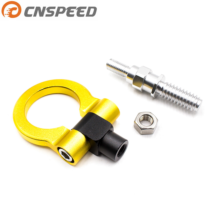 CNSPEED Универсальный Европейский спортивный гоночный стиль фаркоп передний задний для европейских автомобилей трейлер буксировочные штанги