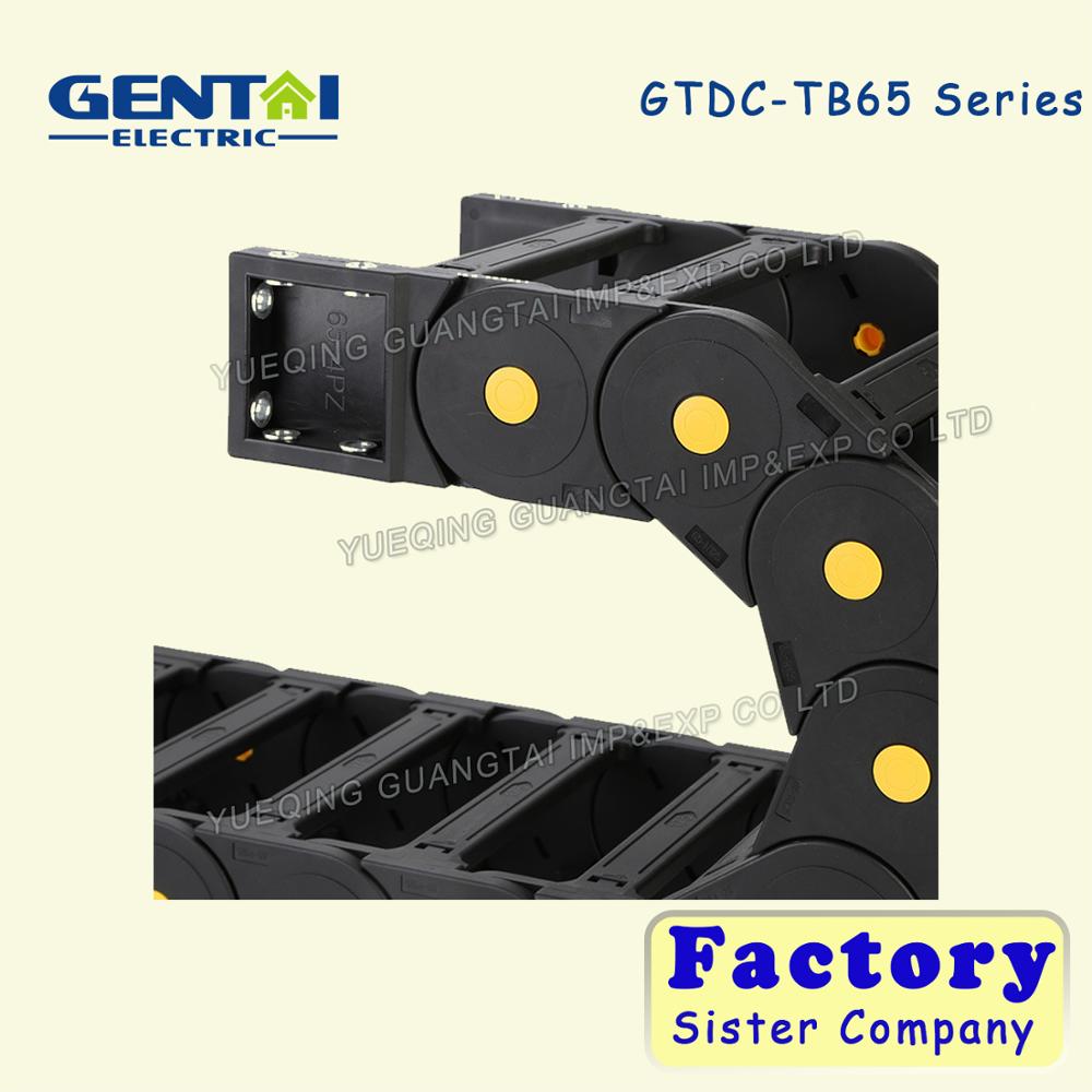 High Quality 65 Series Cable Carrier Enhanced Nylon PA66G Bridge Can be Opened on Both Side Type Towline Drag Chain