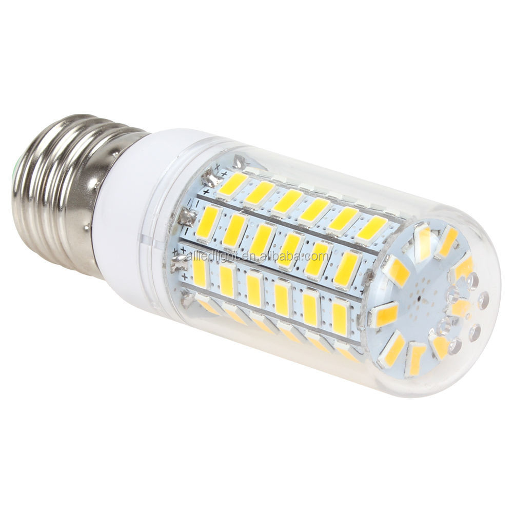 Полностью новая светодиодная лампа E27 SMD 5730, лампочка-кукуруза 220 В, люстра, Светодиодная свеча, прожектор