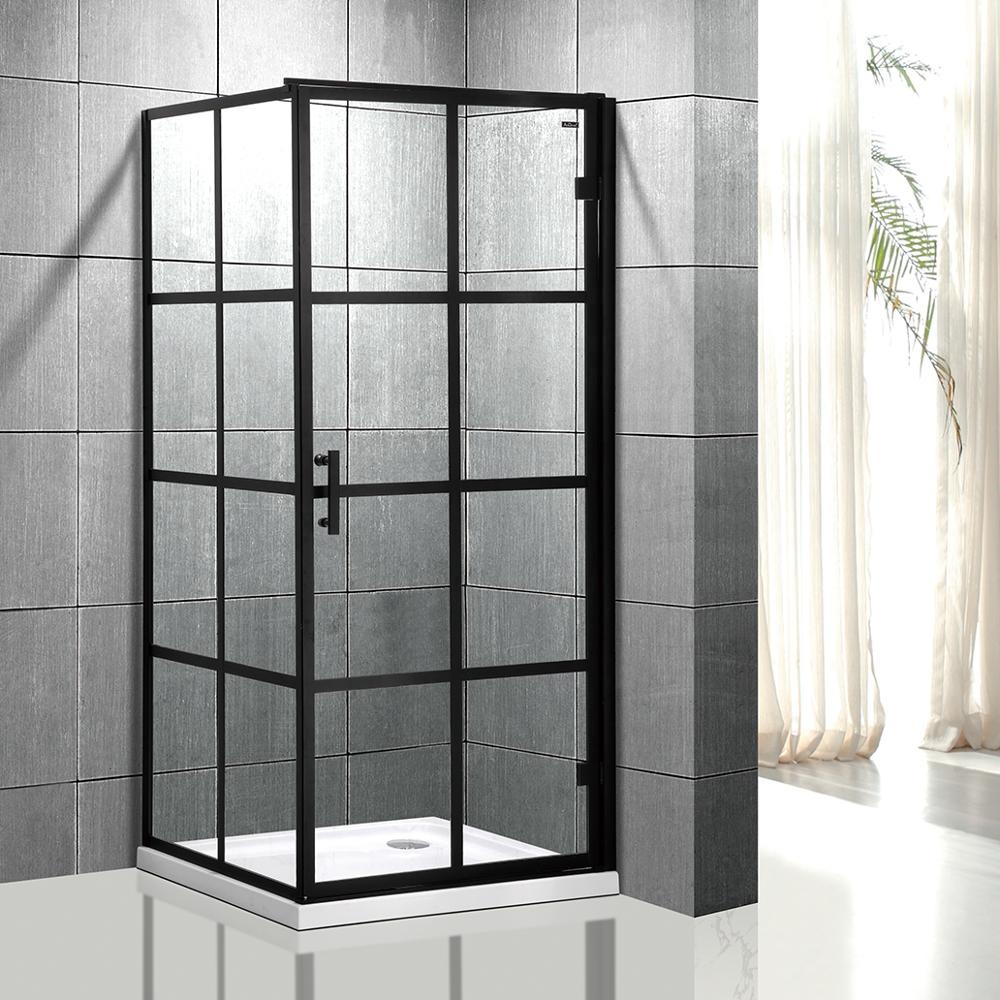 Stand up corner shower doors