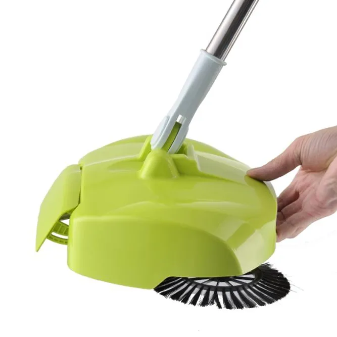 Automatic Floor Cleaner Household Manual Spin Broom
