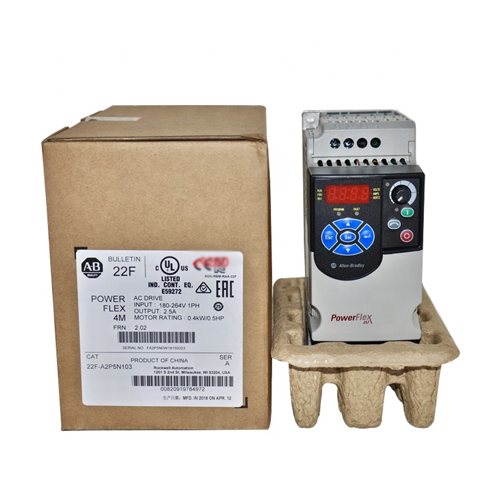Горячая Распродажа PowerFlex4M AC привод Allen Bradley 22F-B4P2N103 инвертор 230 В в наличии