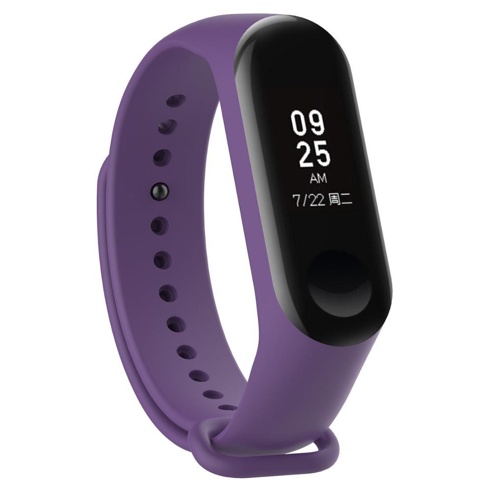 Цветной силиконовый ремешок для часов Miband 4 с пользовательским принтом для Xiaomi Mi Band 4