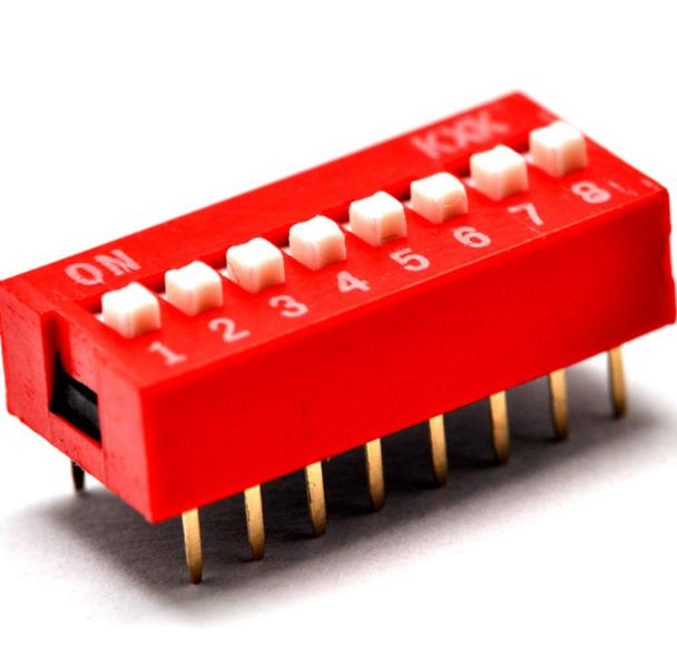 DS-08 DIP переключатель 8-bit 2,54 мм 16P 16-контактный кодовый переключатель DIP switch