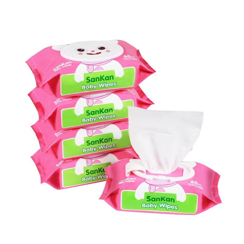 85 pcs baby wipes manufacturer alcohol free non woven wet wipes
