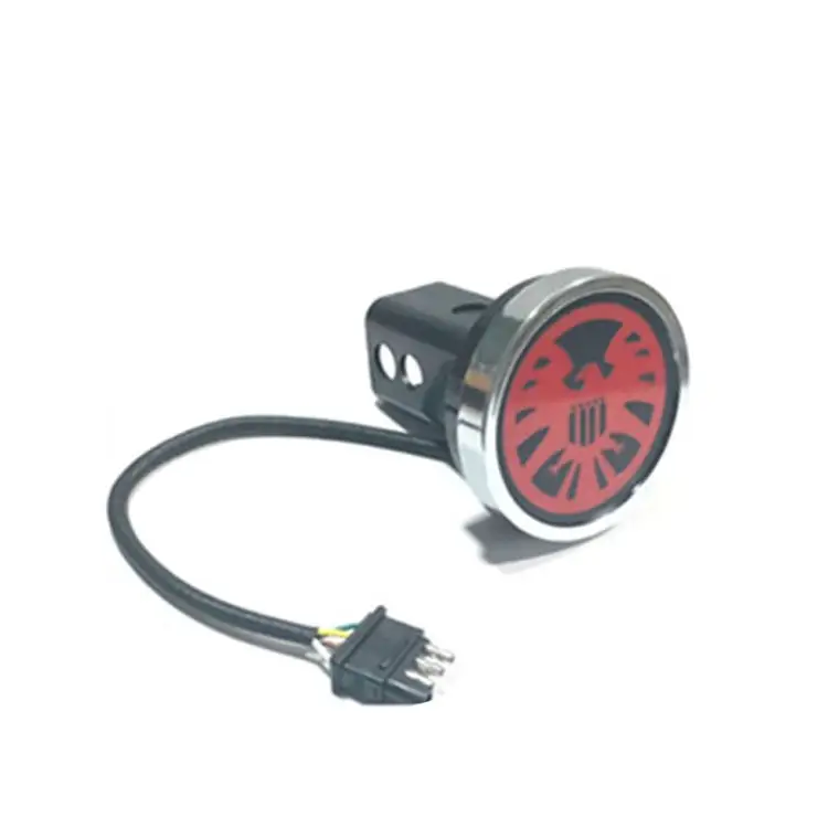 led trailer lights dot trailer lights trailer hitch cover with LED brake light