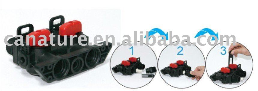 Пластиковый байпас Canature для GE autotrol серии 255