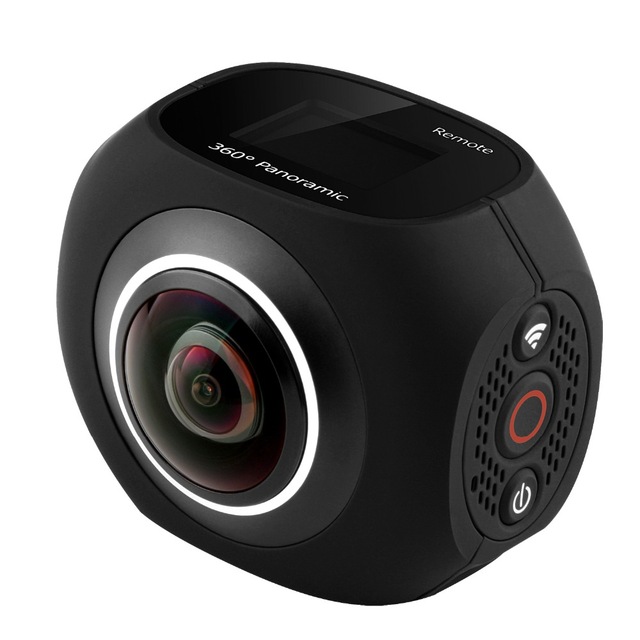 Панорамная 360 Экшн-камера Виртуальная реальность 360 камера 2,4G двойной объектив Экшн-камера