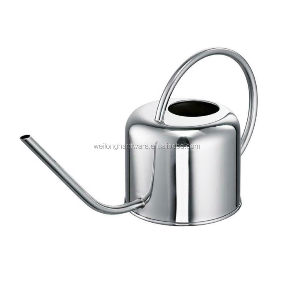 1L Stainless Steel Watering Can Garden Home Watering Can Modern Style