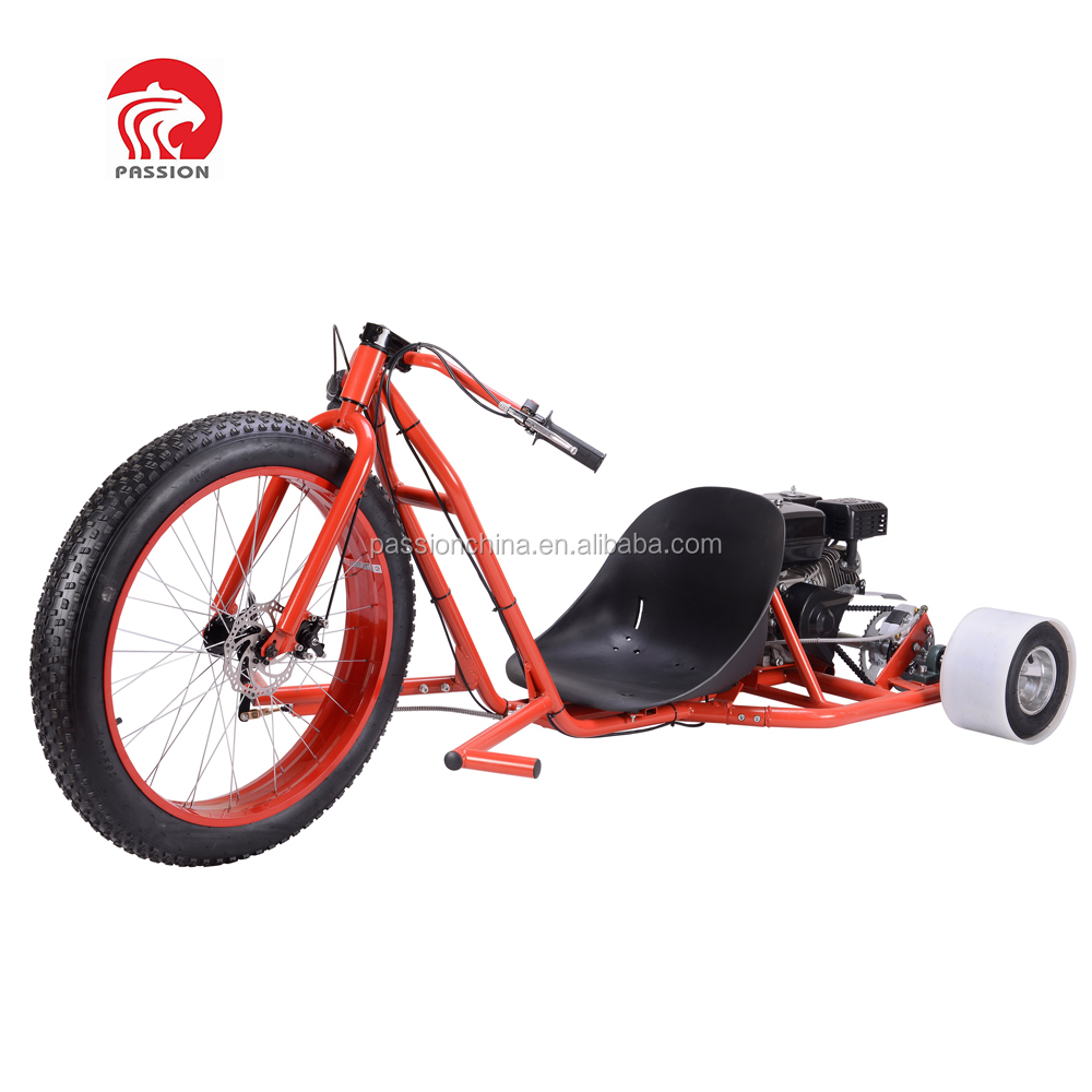 2017 Most popular manufacturer 196cc drift trike motorized racing use