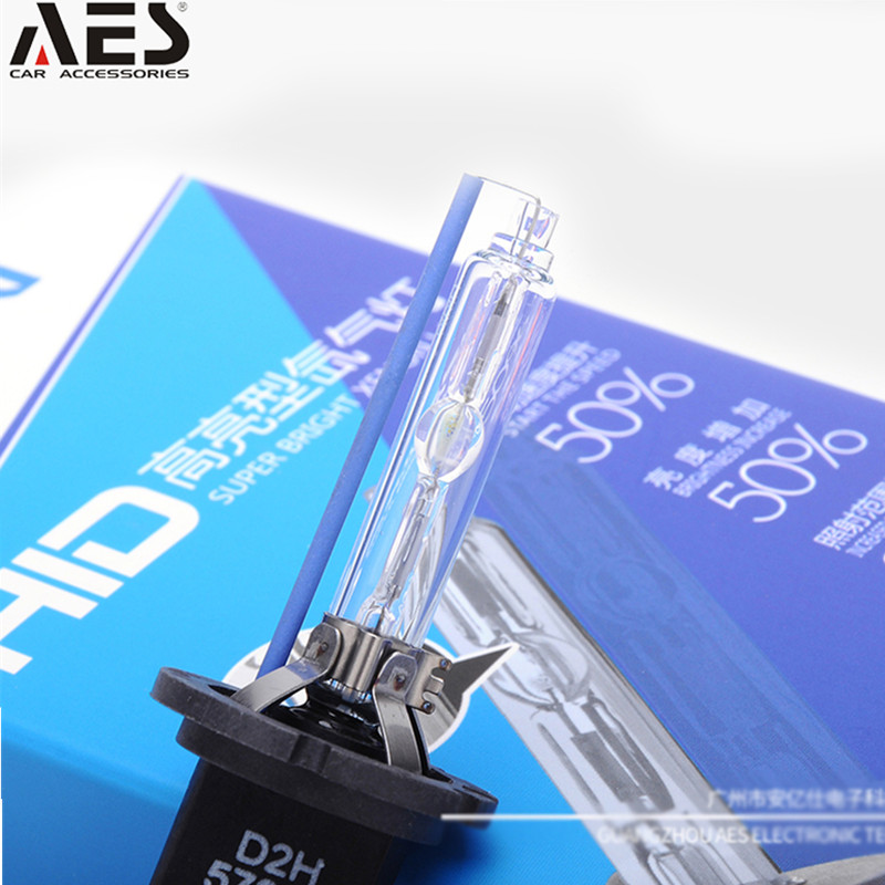 Hid-лампа AES H1 H11 для объектива проектора Hid 6000K 35 Вт, быстрая яркость 5000K, сверхъяркая ксеноновая лампа
