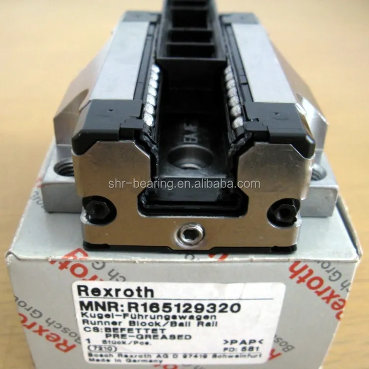 R165129320 Bosch Rexroth linear bearing R165129320 runner block