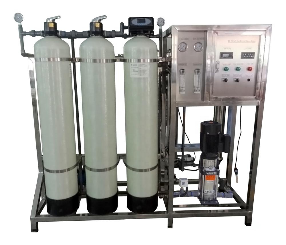 Сертификация CE ISO, установка для очистки воды с расмягчителем воды 500LPH