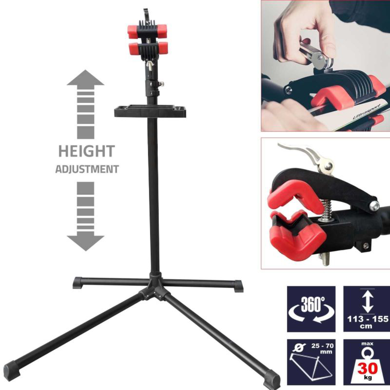Novel Bicycle Repair Stand Bike Workstand Display Rack Maintenance Tool Adjustable