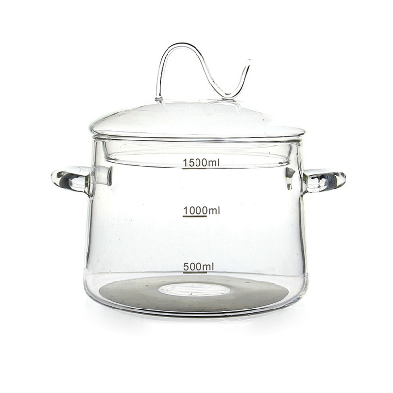 Горячая Распродажа Pyrex Большой коммерческий Стеклянный Горшок