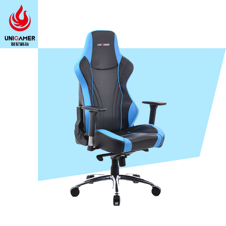 Новый дизайн исполнительный взрослый дешевый синий игровой стул