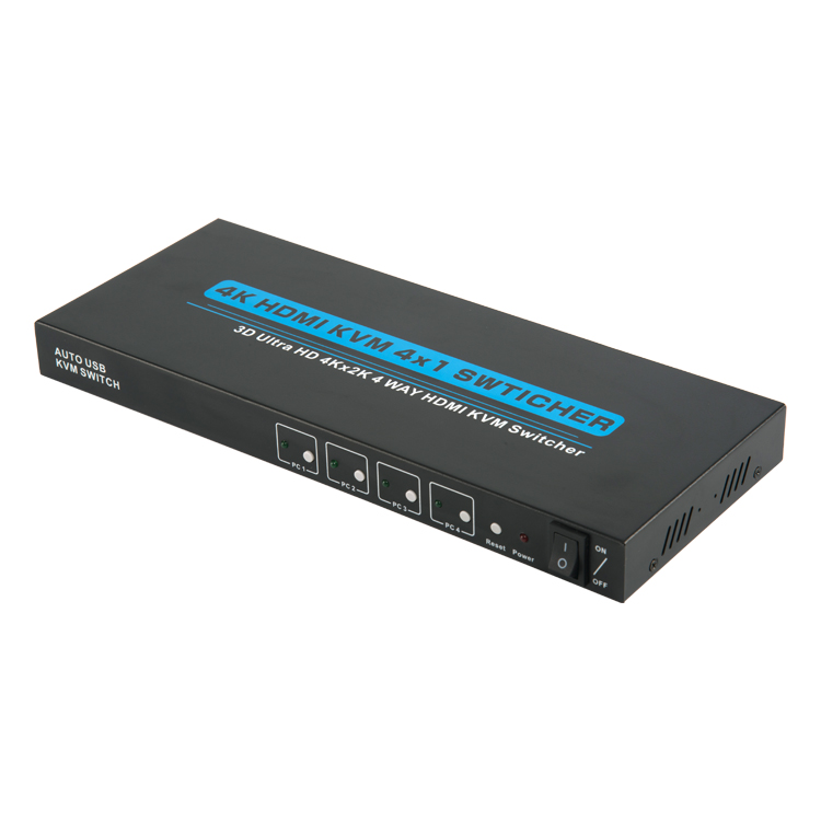 Ultra HD 4K USB2.0 3840*2160 @ 30 Гц HDTV горячие клавиши HDTV 4 порта HDMI KVM переключатель