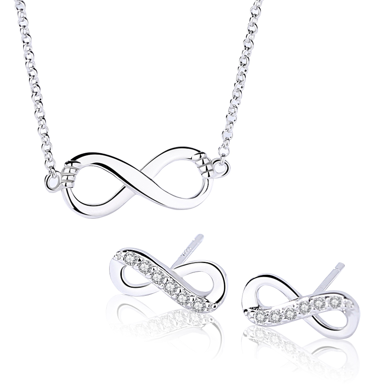 Индивидуальные ювелирные изделия Infinity из стерлингового серебра 925 пробы