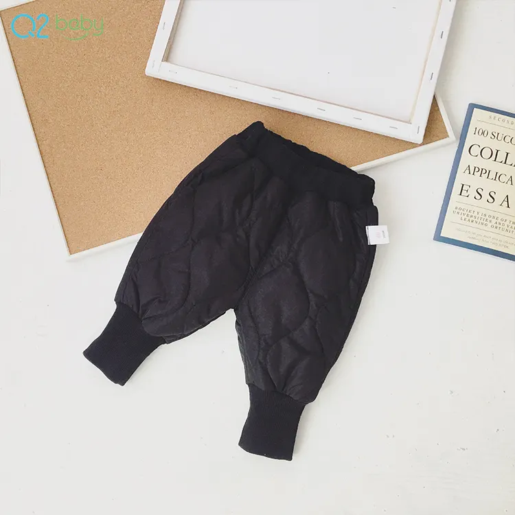 Q2-baby Wholesale Winter Infant Clothes Cotton-Padded Trousers Baby Harem Pants