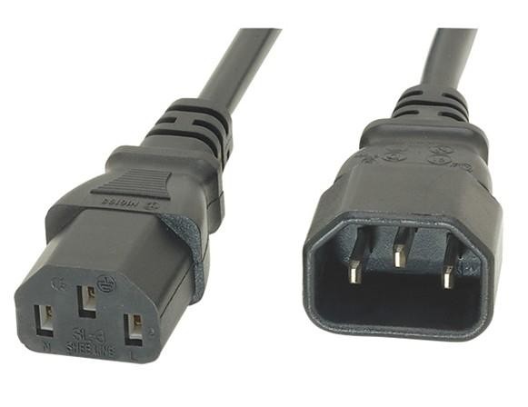 Оптовая продажа, удлинитель питания кабеля 2 м 3 м c14 к c13
