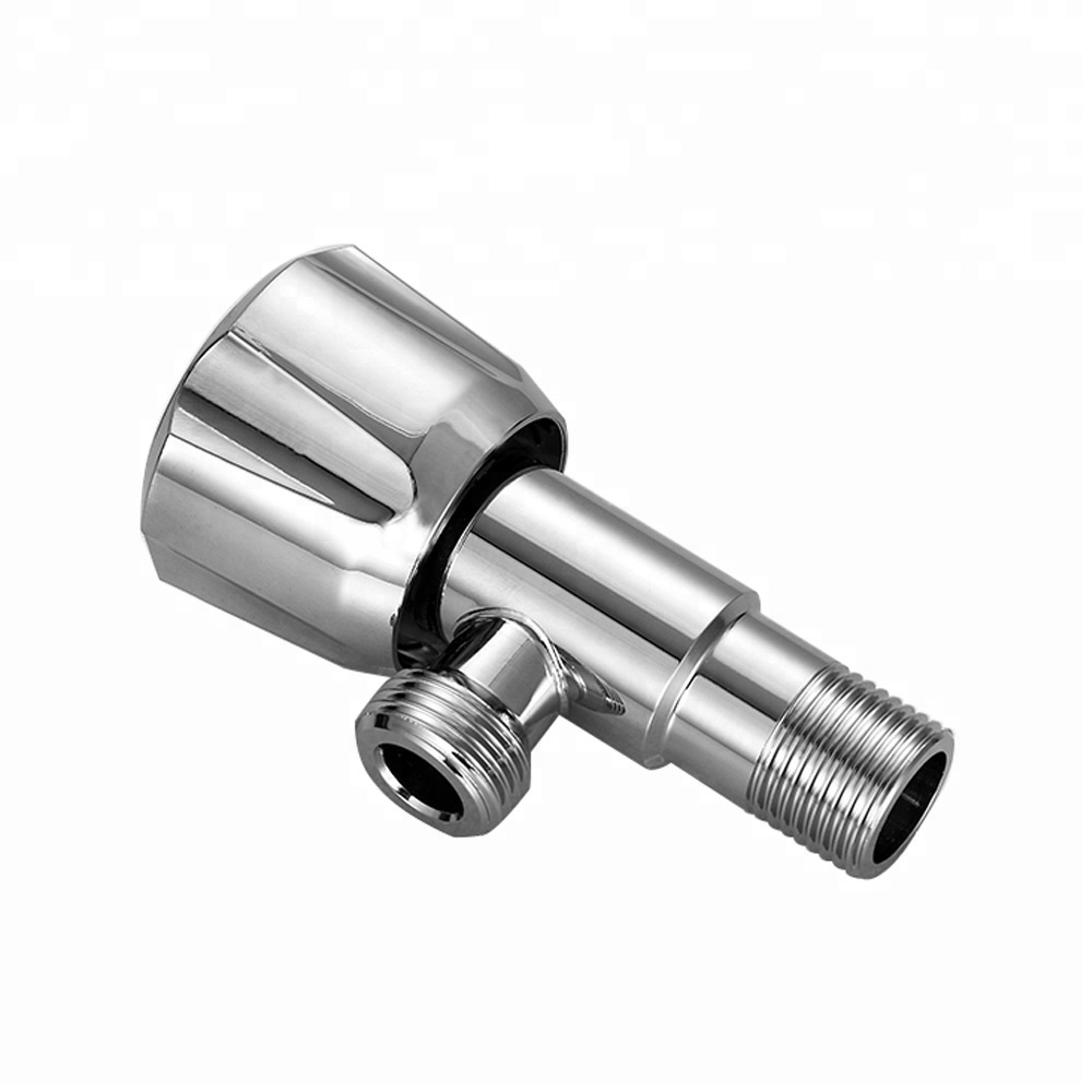 Good price chrome finished toilet brass china supplier angle valve