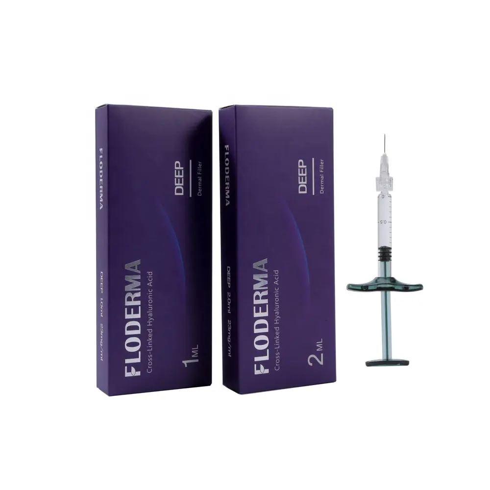 cross-linked hyaluronic acid Floderma Deep for nose shaping 2ml dermal filler