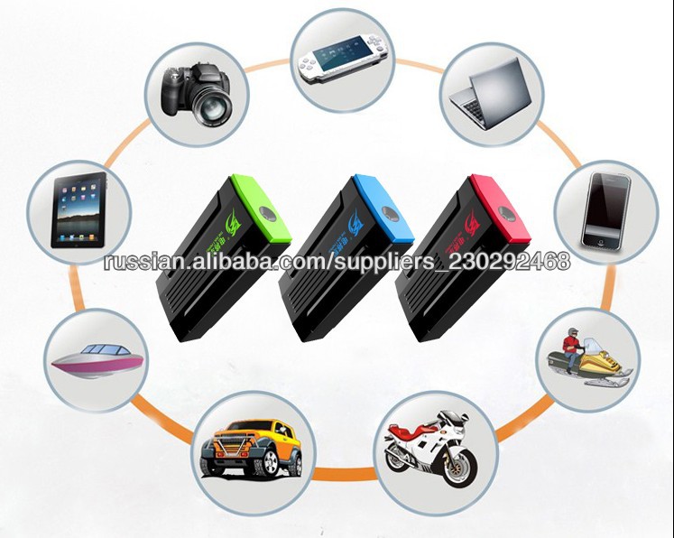 Портативный 13600mah емкость батареи аварийного автомобиля скачок стартер