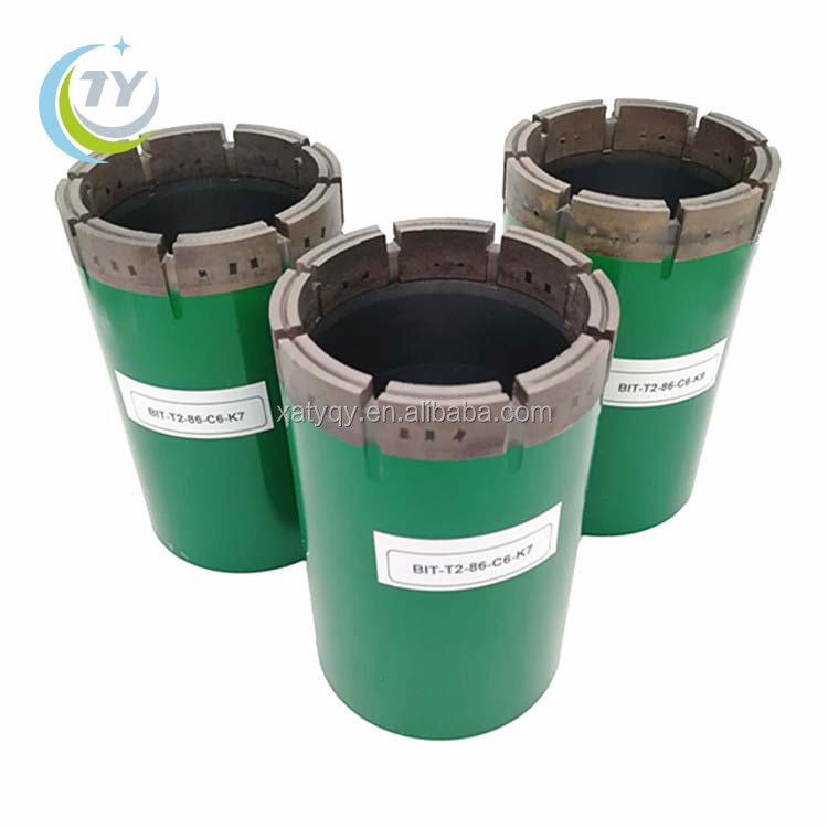 T2-86mm пропитанные сердечники для бурения твердых пород