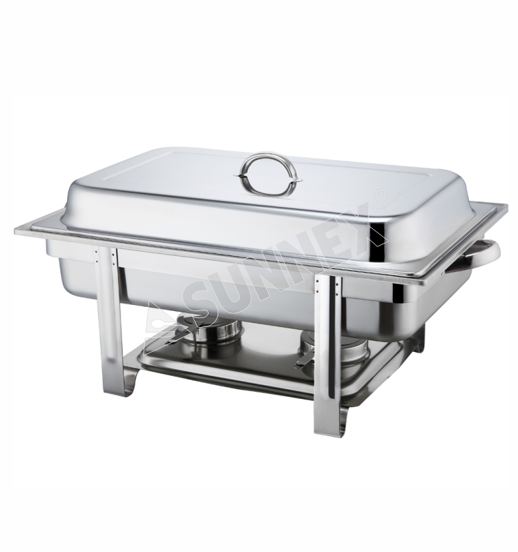 Sunnex Catering Food Warmer Chafer Buffet Chafing Dish for hotel restaurant catering