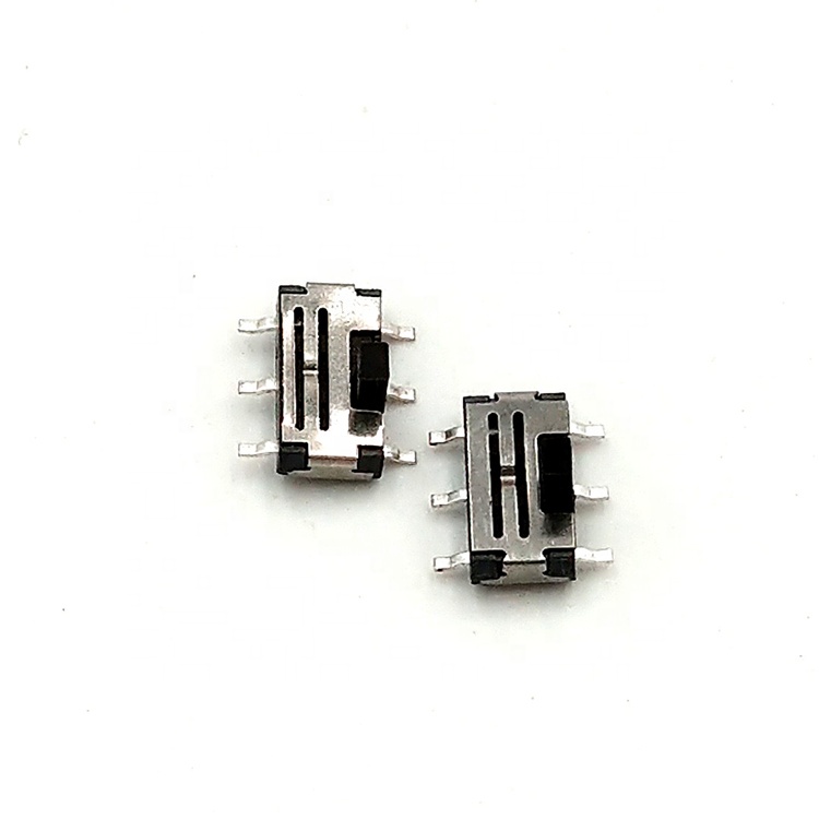 SMD MSS - 22C02 ползунковый переключатель мини 2 Позиции 12v переключатель панель рычажный переключатель 6 Pin-код