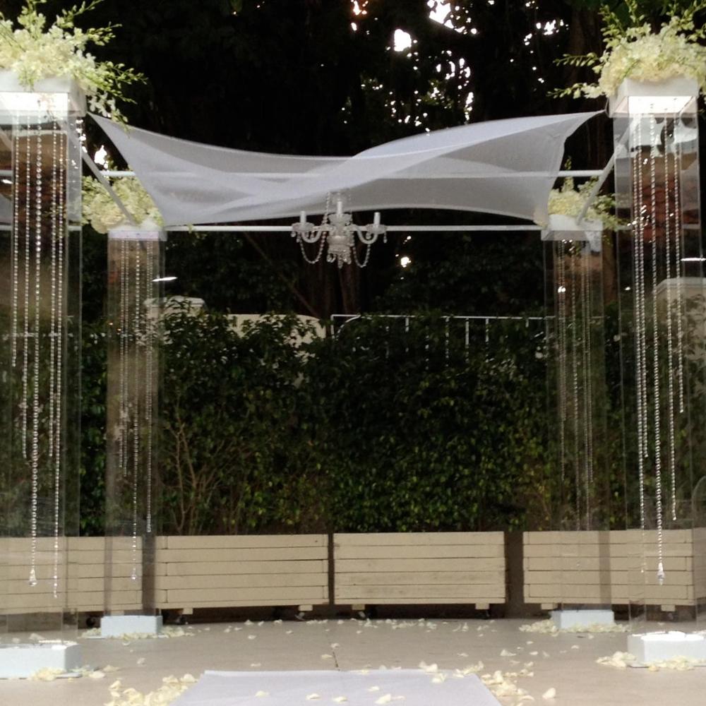 Прозрачный акриловый Chuppah Huppah и свадебный навес акриловая Арка manap акриловый оргстекл Свадебный CHUPPAH навес и арка