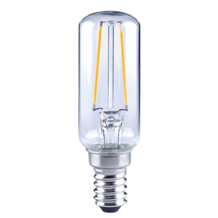CE RoHS E14 E12 2W 4W T25 110V 220V 2200K 3000K 6500K светодиодная стеклянная лампа накаливания для холодильника