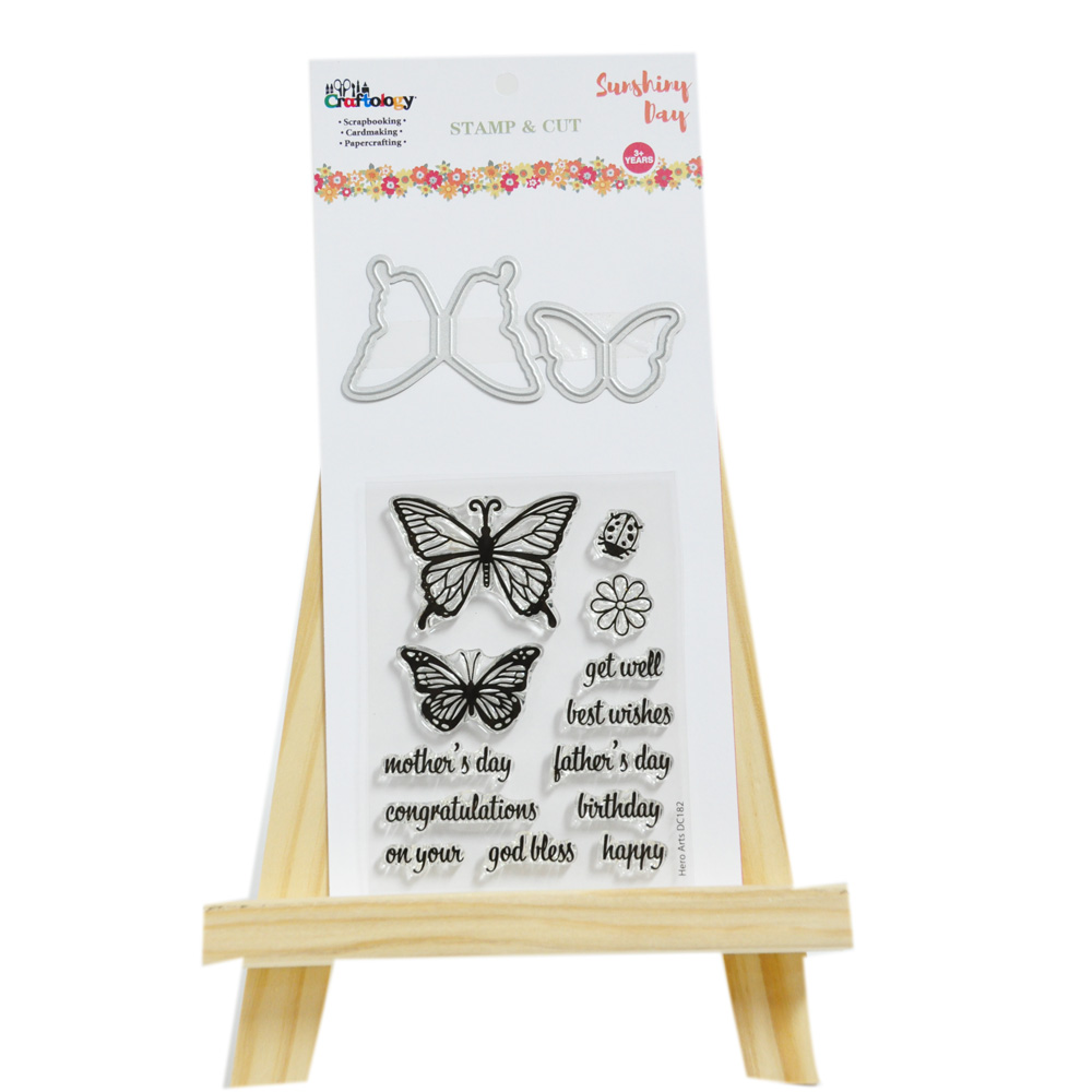 Butterflies Metal DIY Cutting Dies Stencil Scrapbook Album Paper Card Embossing Craft