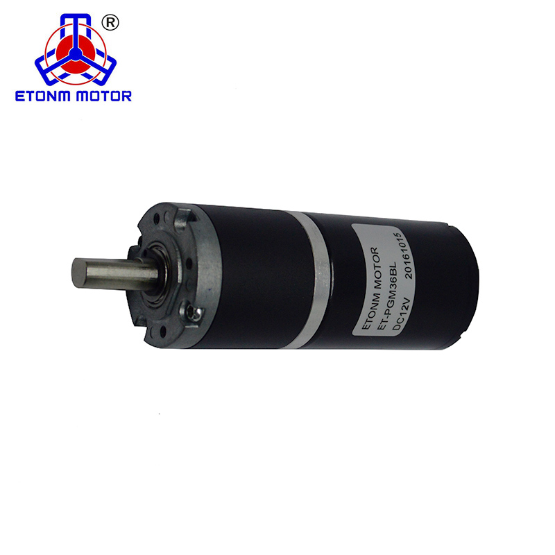 Высокий крутящий момент бесщеточный планетарный редуктор 12v 24v