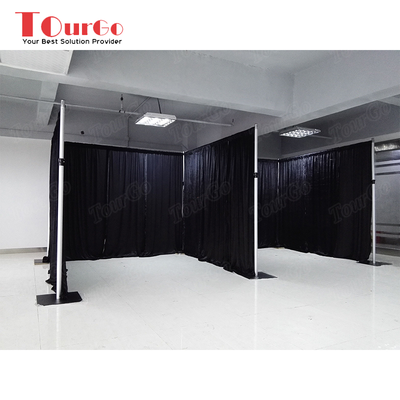 TourGo Truss Display Backdrop Pipe And Drape Kits System For Wedding