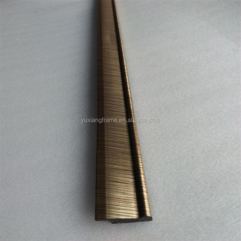 small size brushed color framing mouldings wholesale