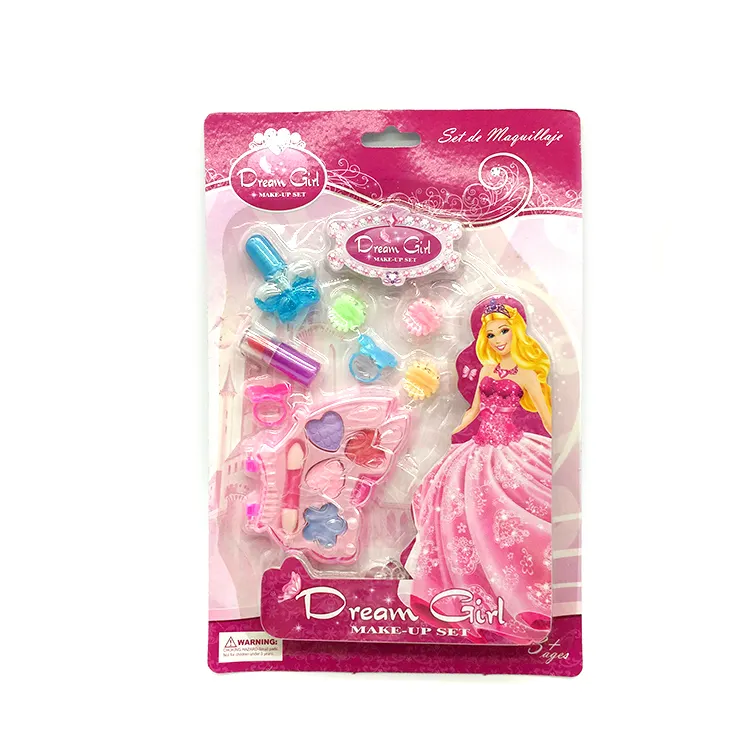 Children Mini Plastic Cosmetic Make Up Set Toy