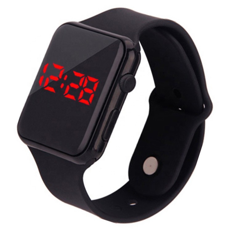 Горячая Распродажа 2019, силиконовые светодиодные часы relojes для мужчин, женщин, детей