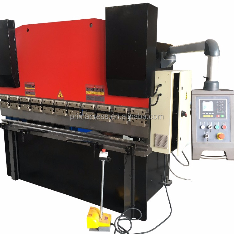 WE67K-125t4000mm Горячая продажа E21 контроллер CNC гидравлический гибочный 4 метра
