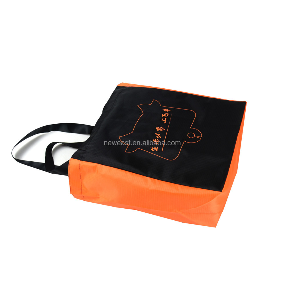 Custom high quantity 420D polyester shopping bag