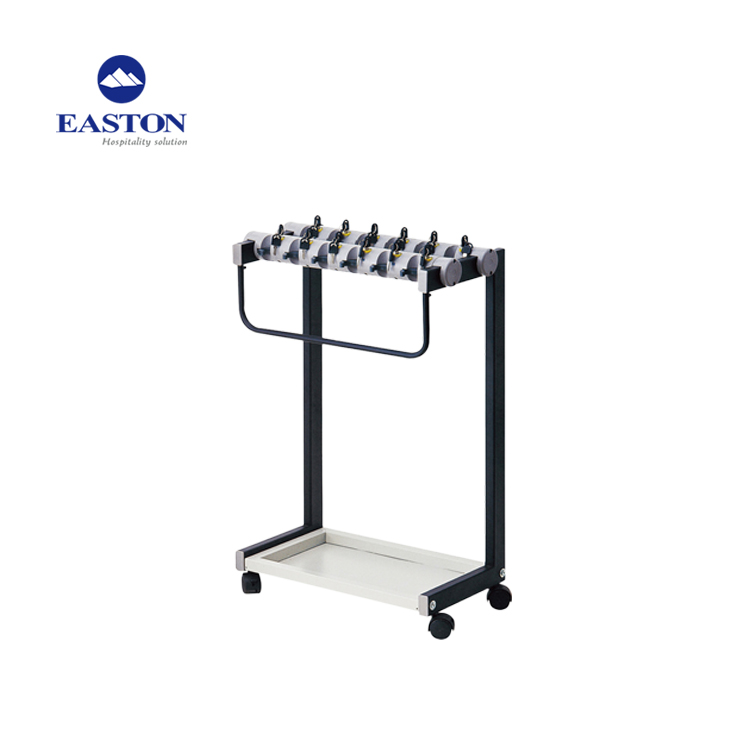 Стойка для зонтиков Easton для отеля, стойка для зонтиков с черным порошком для пальто