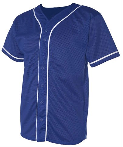 Custom Blank Mesh Baseball Jersey