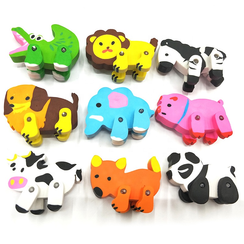 Канцелярские Товары для офиса 3d мини-карандаш puzzle eraser