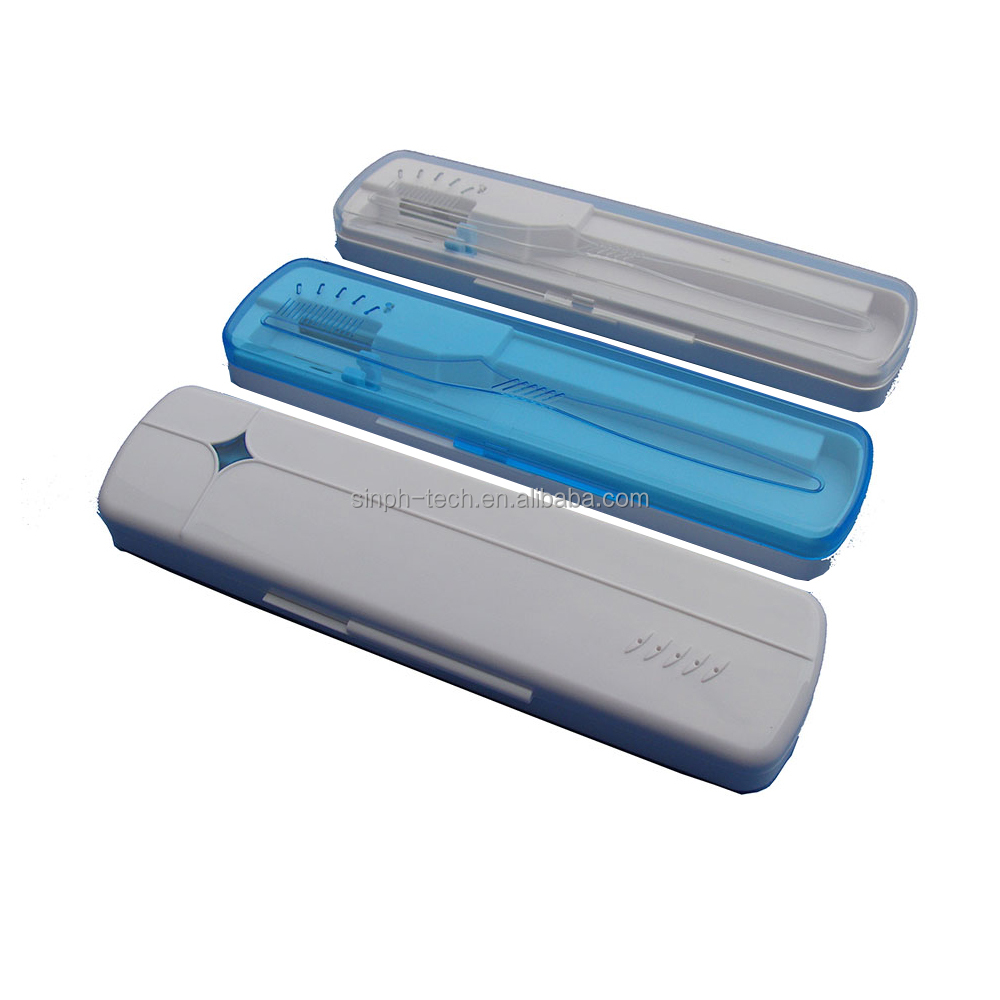OEM 2 в 1 USB батареи портативный УФ трубка зубная Щетка Стерилизатор УФ дезинфицирующее устройство коробка