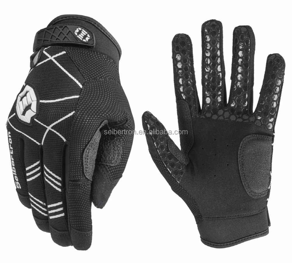 Seibertron B.A.R-1 Signature Baseball Softball Batting Gloves Super Grip Finger Fit For Adult