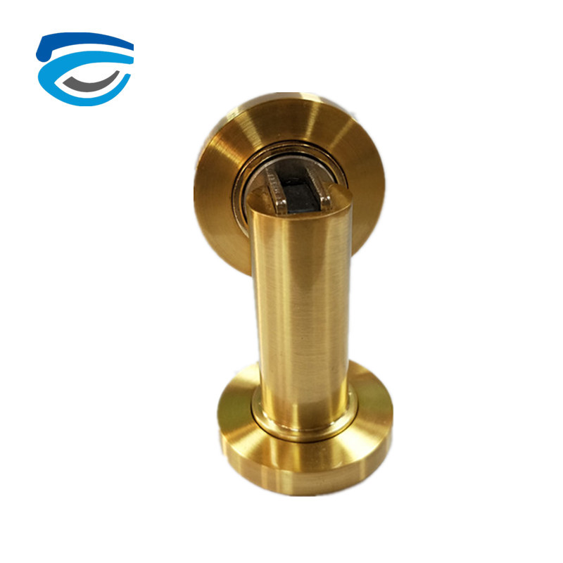 Decorative Door Draft PVD Color Zinc Alloy Magnet door Stopper