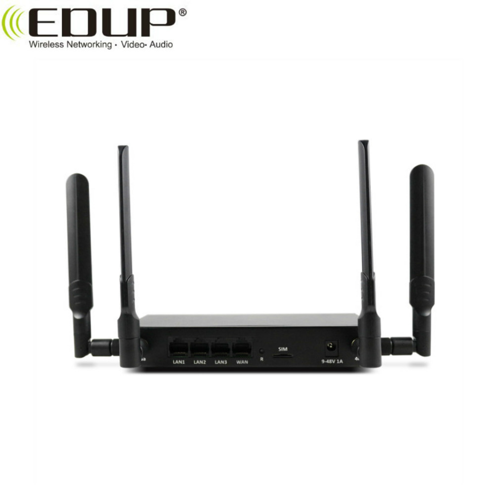 EDUP высокоскоростной уличный 4G LTE CPE 4G Промышленный маршрутизатор со слотом для SIM-карты