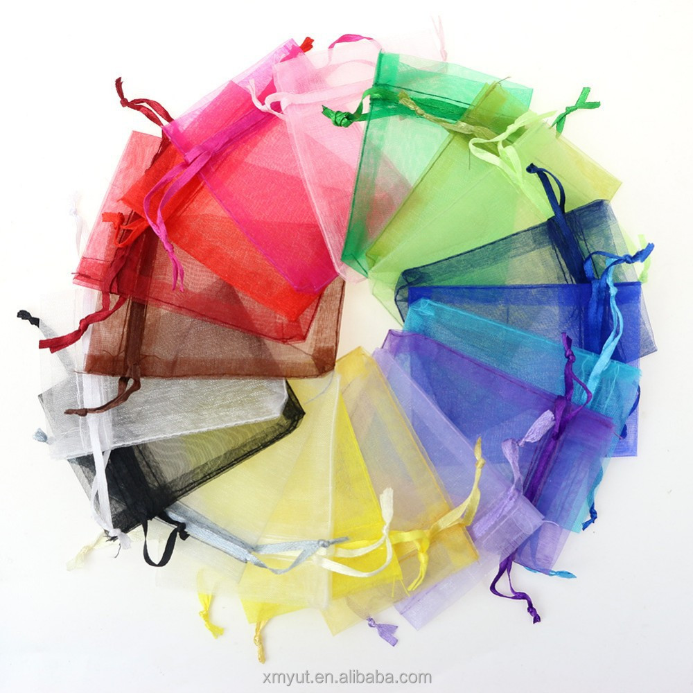 organza gift bags/organza pouch wholesale