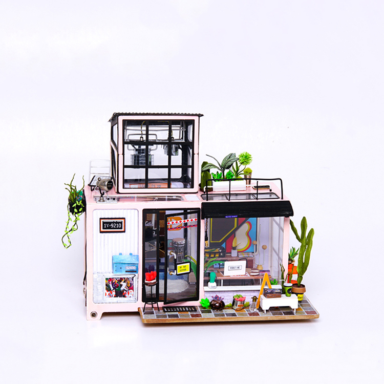 Миниатюрный Кукольный домик Robotime DG13 Kevin's Studio diy