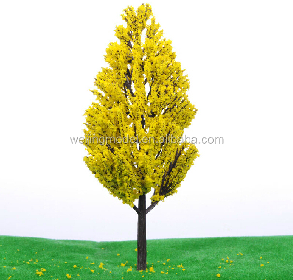 scale plastic model tree in building materials HO 3d models